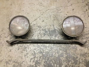 1928-29 Marmon headlights W/light bar original -1928-29