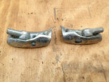 1962-64 Chevy Corvair -Convertible sun visor mounts, pivot latch