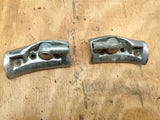 1962-64 Chevy Corvair -Convertible sun visor mounts, pivot latch