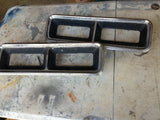 1968 Camaro -Original tail light bezels-pitted