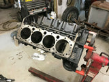 1969 Chevrolet (Chevy) Camaro 302 350 4 Bolt Main Block. Factory Nodular Caps