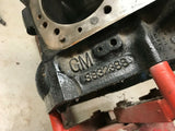 1969 Chevrolet (Chevy) Camaro 302 350 4 Bolt Main Block. Factory Nodular Caps