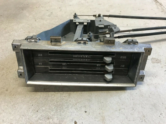 1967 Camaro Heater control w/cables Original